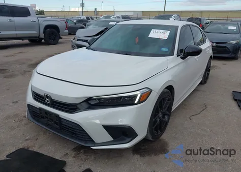 2023 Honda Civic Sport z USA, uszkodzony, nr VIN 2HGFE2F50PH558755